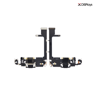 iPhone 11 Pro Charging Port Replacement Part - Black (No Soldering Required)