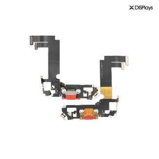 iPhone 12 Mini Charging Port with Flex Cable Replacement Part - Red