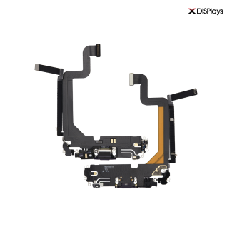 iPhone 14 Pro Max Charging Port with Flex Cable Replacement Part - Deep Purple