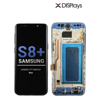 Samsung S8 Plus Generic TFT Display With Frame-Blue