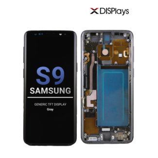 Samsung S9 Generic TFT  Display With Frame - Gray