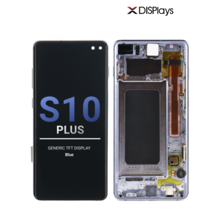 Samsung S10 Plus Generic TFT Display With Frame - Blue