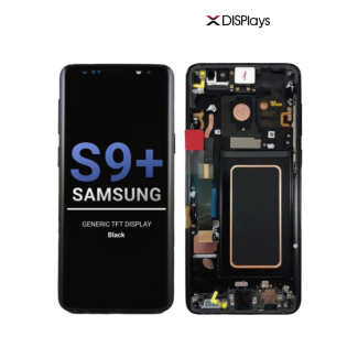 Samsung S9 Plus Generic TFT Display With Frame - Black