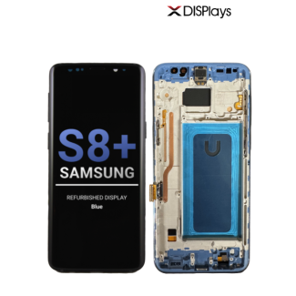 Samsung S8 Plus Refurbished Display Frame  -Blue