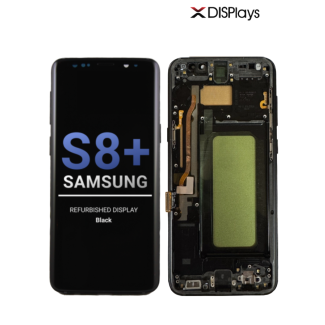 Samsung S8 Plus Refurbished Display Frame  -Black