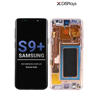 Samsung S9 Plus Refurbished Display Frame -Sunrise Gold
