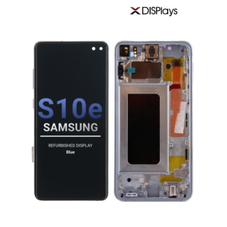 Samsung S10E Refurbished Display Frame  -Blue