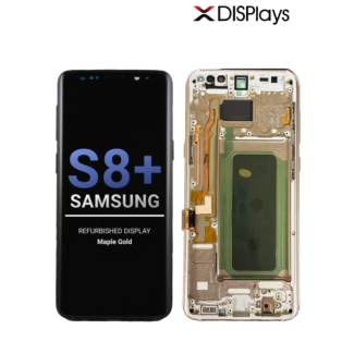 Samsung S8 Plus Refurbished Display Frame -Maple Gold