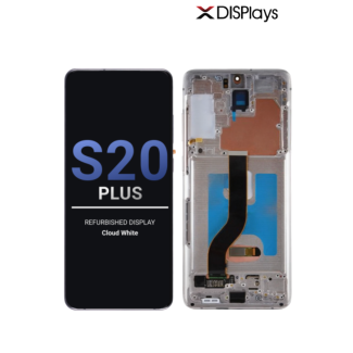 Samsung S20 Plus Refurbished Display Frame  -Cloud White