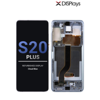 Samsung S20 Plus Refurbished Display Frame  -Cloud Blue