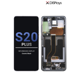 Samsung S20 Plus Refurbished Display Frame  -Cosmic Black
