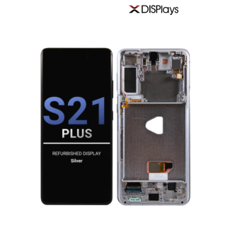 Samsung S21 Plus Refurbished Display Frame- Silver