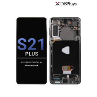Samsung S21 Plus Refurbished Display Frame  -Phantom Black