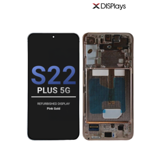 Samsung S22 Plus 5G Refurbished Display Frame  -Pink Gold