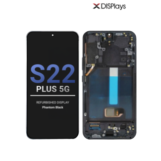 Samsung S22 Plus 5G Refurbished Display Frame  -Phantom Black