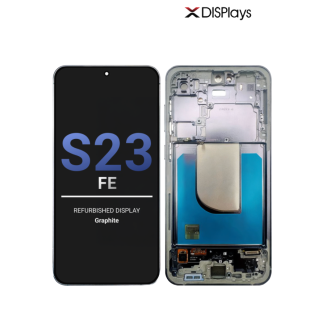 Samsung S23 FE Refurbished Display Frame  -Graphite