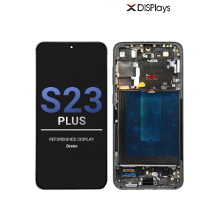 Samsung S23 Plus Refurbished Display Frame  -Green