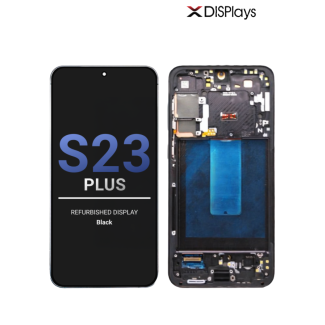 Samsung S23 Plus Refurbished Display Frame  -Black