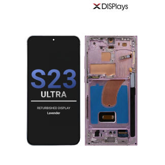 Samsung S23 Ultra Refurbished Display Frame  -Lavender