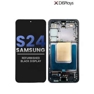 Samsung S24 Refurbished Display Frame  -Onyx Black