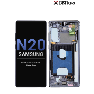 Samsung Note 20 Refurbished Display Frame  -Mistic Gray