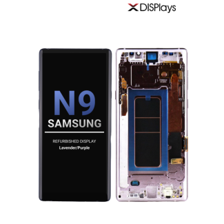 Samsung Note 9 Refurbished Display Frame -Lavender/Purple