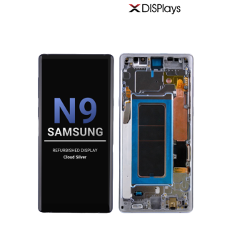 Samsung Note 9 Refurbished Display Frame -Cloud Silver