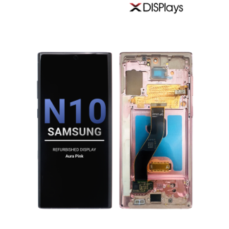 Samsung Note10 Refurbished Display Frame -Aura Pink