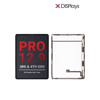 IPad PRO 12.9 3RD GEN/ 4TH GEN (BEST) Replacement Assembly Digitizer & LCD with daughter board-Black