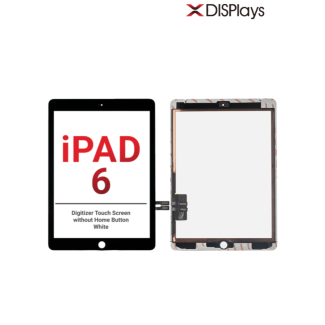 IPad 6 (Best Quality) Replacement Digitizer Touch Screen without Home Button- White