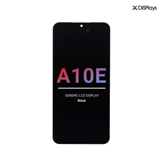 Samsung A10E Generic Lcd Display with Frame - Black