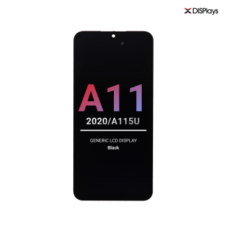 Samsung A11 (2020/A115U) Generic Lcd Display with Frame - Black