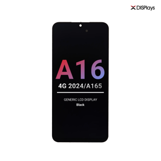 Samsung A16 4G (2024/A165) Generic Lcd Display with Frame - Black