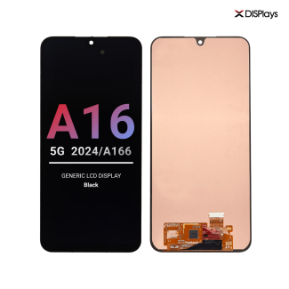 Samsung A16 5G (2024/A166) Generic Lcd Display with Frame - Black