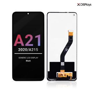 Samsung A21 (2020/A215) Generic Lcd Display with Frame - Black