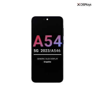 Samsung A54 5G (2023/A546)Generic Oled Display with Frame - Graphite