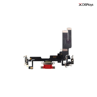 iPhone 14 Charging Port with Flex Cable Replacement Part - Red