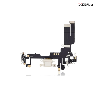 iPhone 14 Charging Port with Flex Cable Replacement Part - Starlight