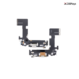 iPhone 13 Charging Port with Flex Cable Replacement Part - White