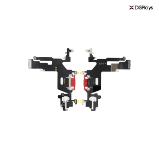 iPhone 11 Charging Port with Flex Cable Replacement Part - Red