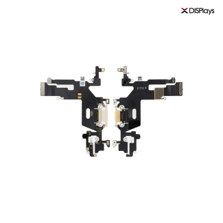iPhone 11 Charging Port with Flex Cable Replacement Part - White
