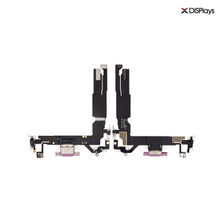 iPhone 16 Charging Port with Flex Cable Replacement Part - Pink
