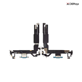iPhone 16 Charging Port with Flex Cable Replacement Part - Teal