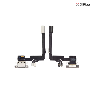 iPhone 16 Pro Charging Port with Flex Cable Replacement Part - Natural Titanium
