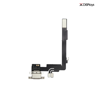 iPhone 16 Pro Max Charging Port with Flex Cable Replacement Part - Natural Titanium