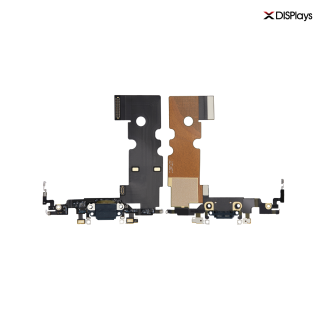 iPhone SE 2022 Charging Dock with Flex Cable Replacement Part - Black