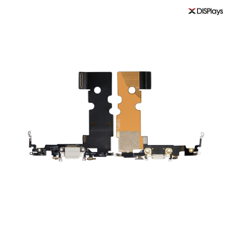iPhone SE 2022 Charging Dock with Flex Cable Replacement Part - White