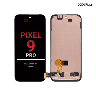 Google Pixel 9 Pro OLED with Frame Display Replacement - Black