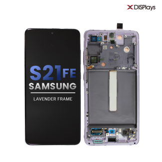 Samsung S21 FE Refurbished Display Frame  -Lavender