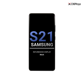 Samsung S21 Refurbished Display Frame  -Black